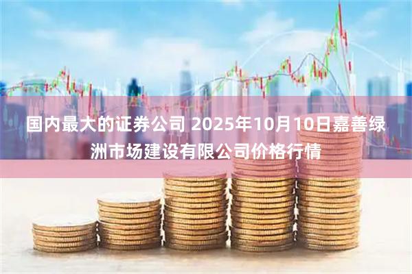 国内最大的证券公司 2025年10月10日嘉善绿洲市场建设有限公司价格行情